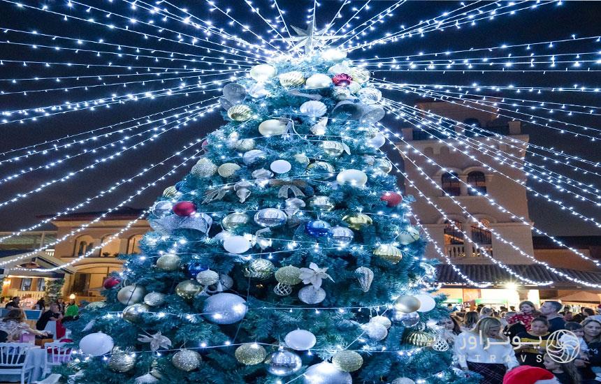 فستیوال کریسمس املاک گلف جمیرا در دبی